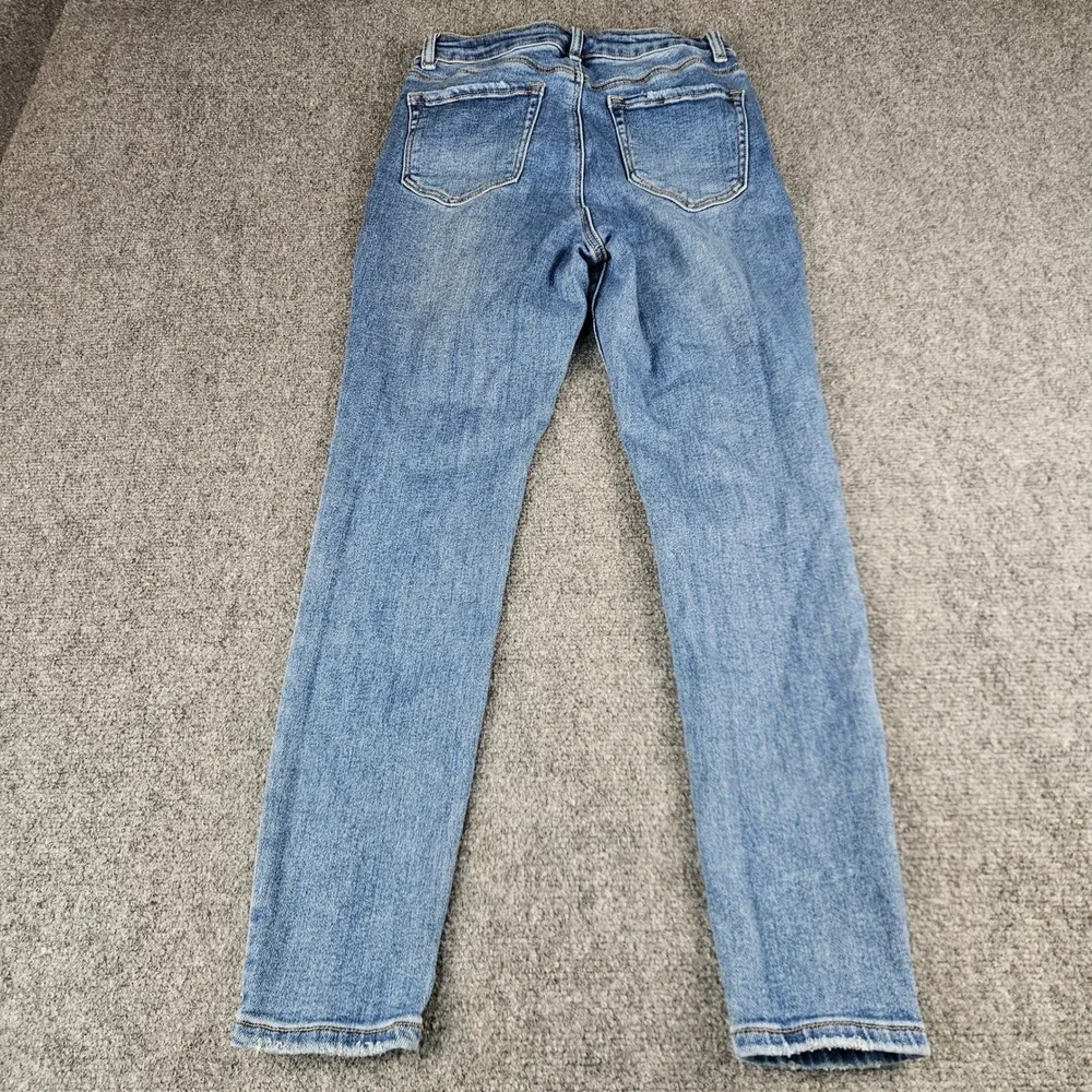 Wax Jean Collection Womens‎ Skinny Jeans Medium Wash Blue Denim Size 11/30 90284